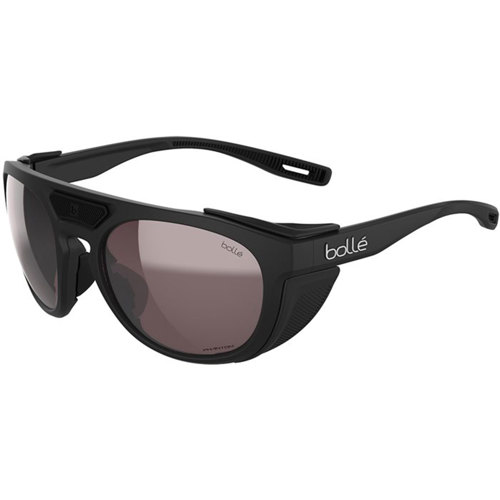 Bolle Adventurer Photochromic Sunglasses, Black Matte/Phantom Black Gun